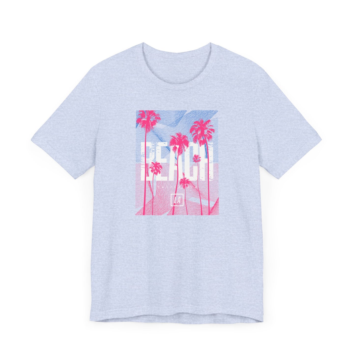 Beach California Unisex Jersey Short Sleeve Tee
