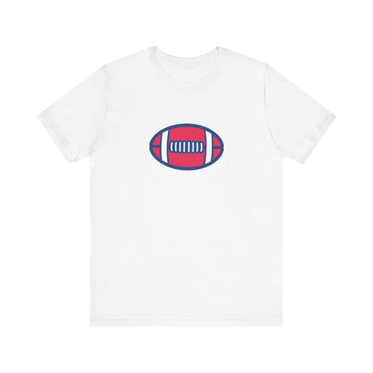 Unisex Jersey Short Sleeve Tee "Kickin' It in Style" Playful Football