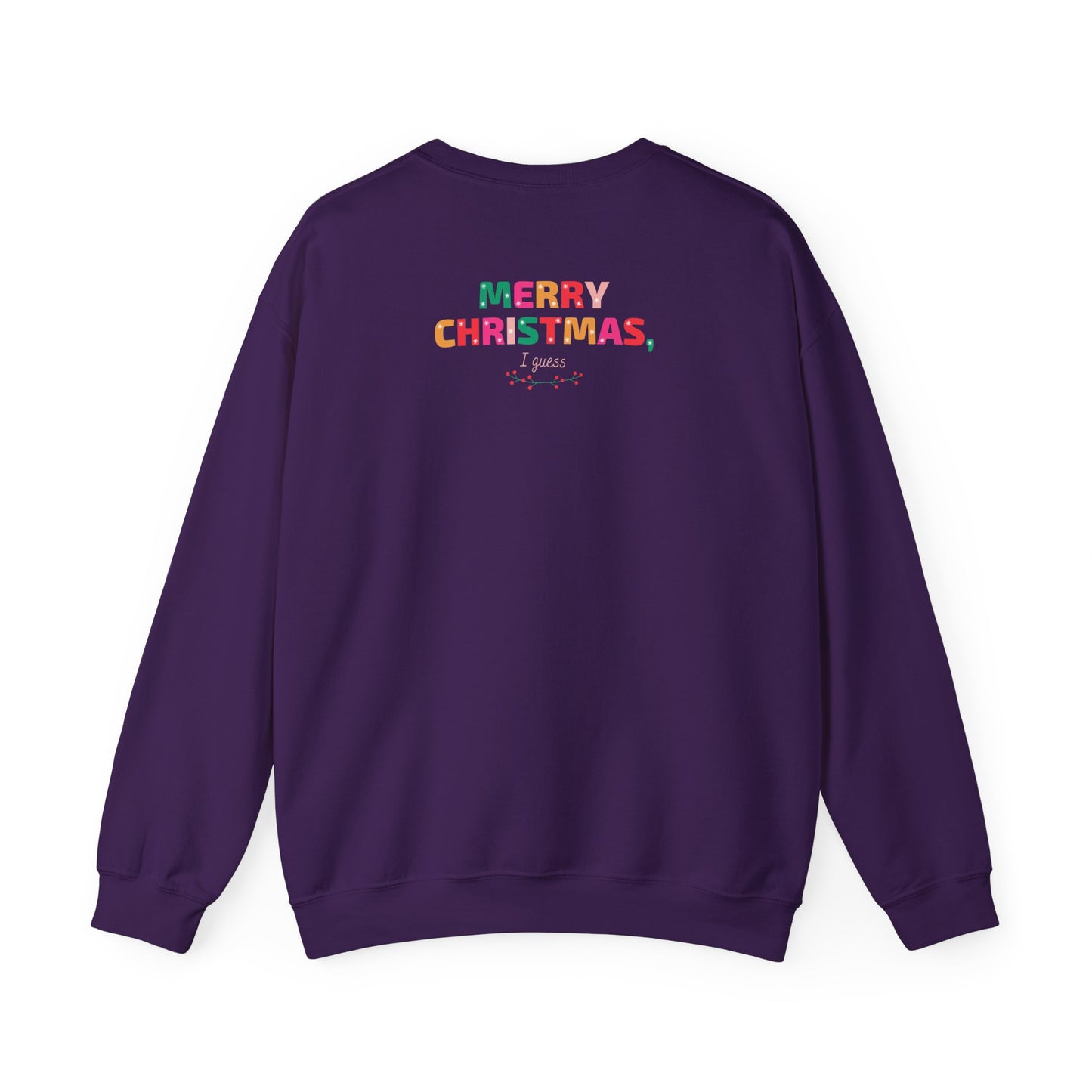 Unisex Heavy Blend Crewneck Sweatshirt Ew, People & Merry Christmas, I Guess 🎄✨