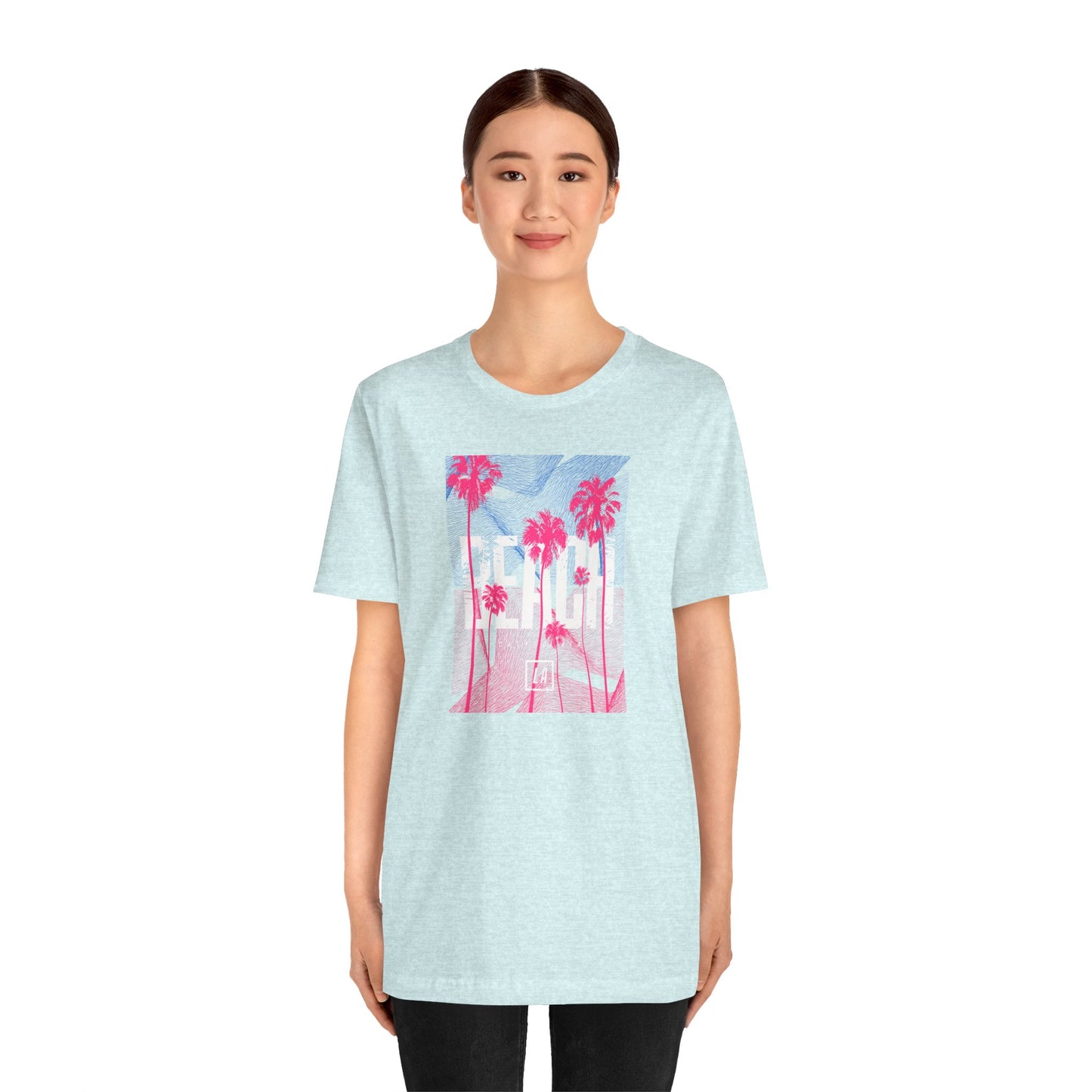 Beach California Unisex Jersey Short Sleeve Tee