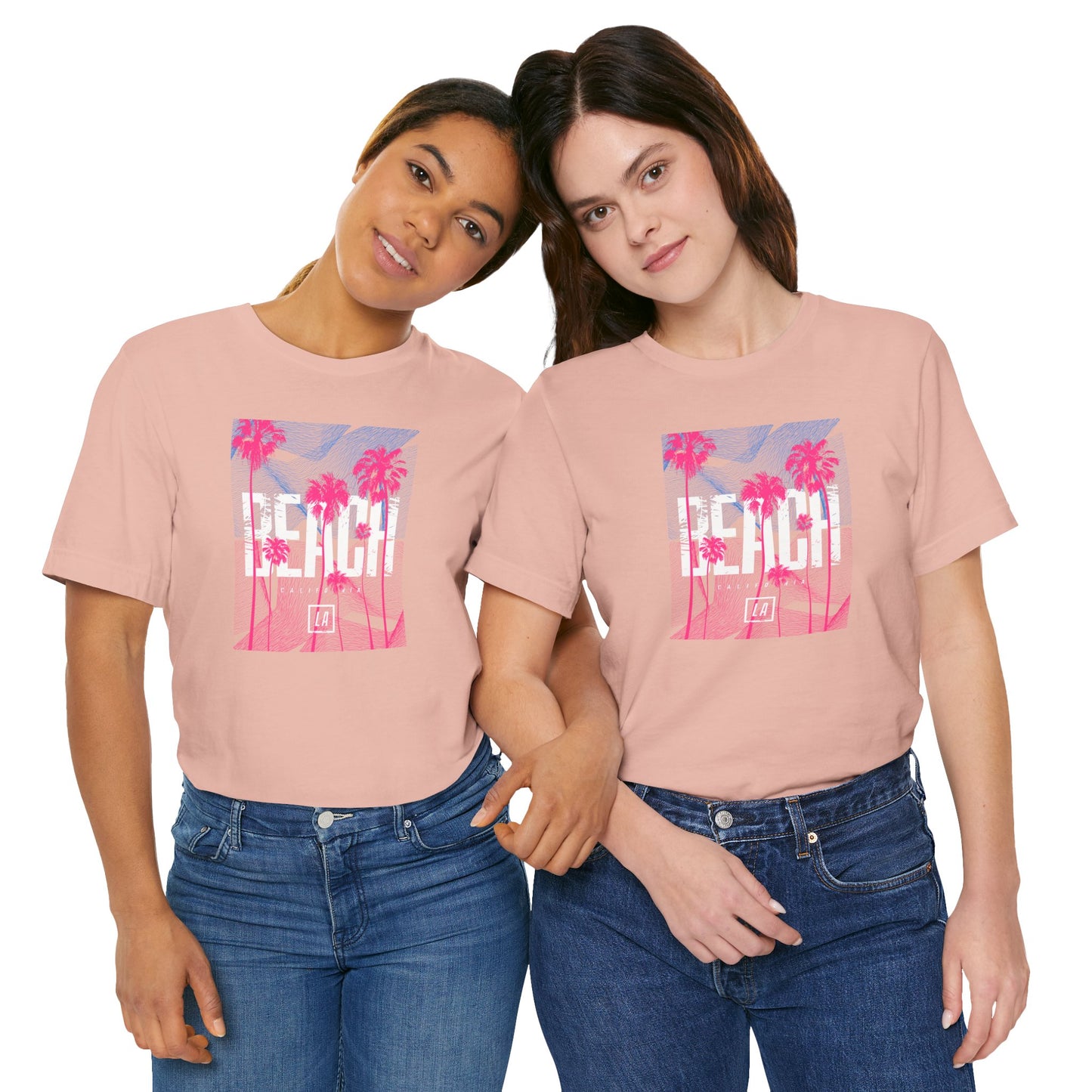 Beach California Unisex Jersey Short Sleeve Tee