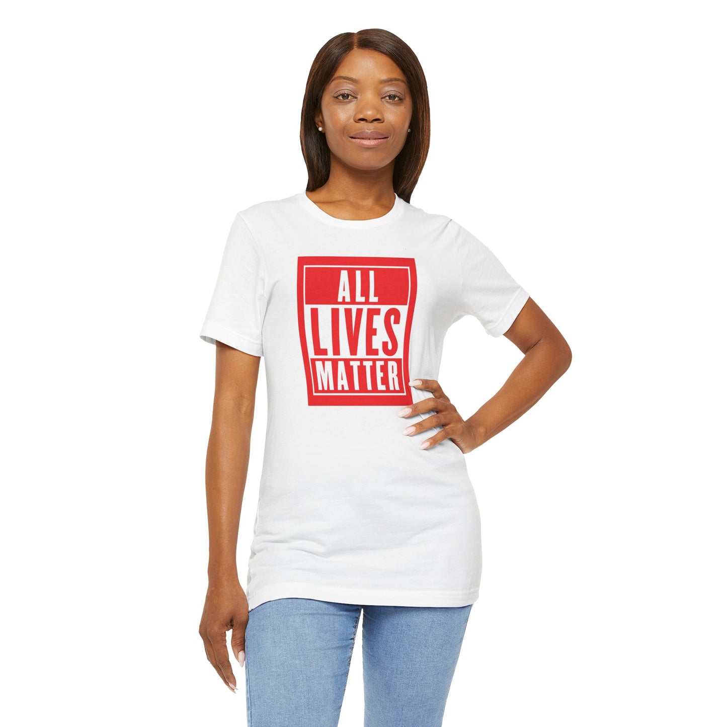 All Lives Matter ✊🏽🖤 Unisex Jersey Short Sleeve Tee