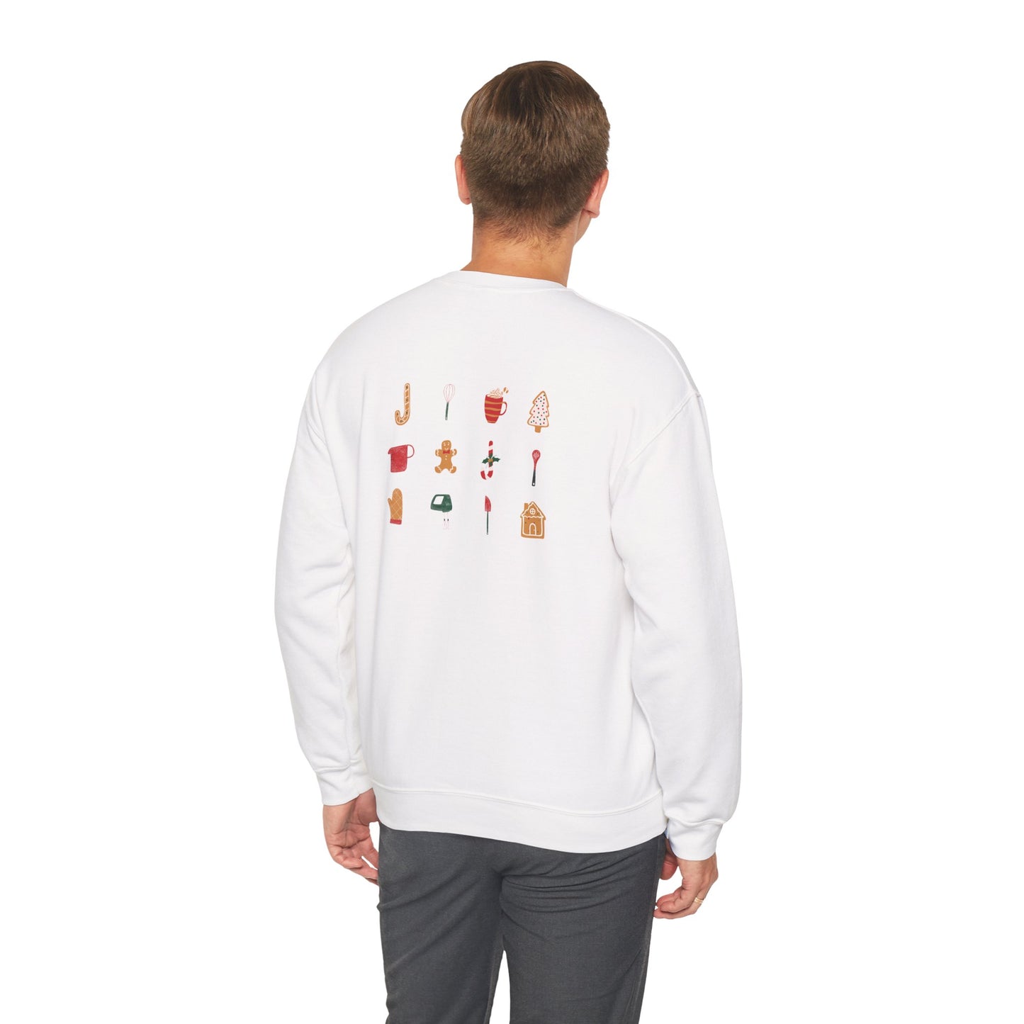 Christmas Baking Crew 🍪🎄👩‍🍳 Unisex Heavy Blend Crewneck Sweatshirt