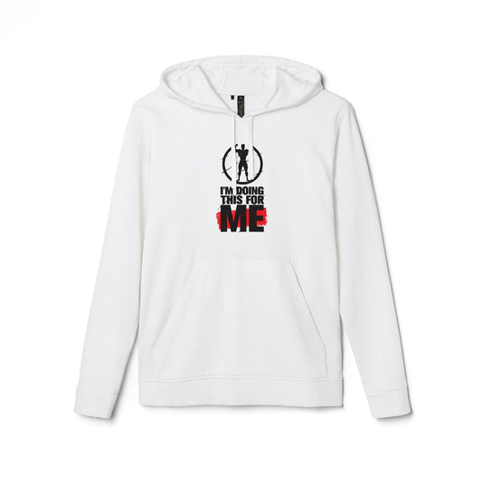 I'm Doing This For Me Adidas Unisex Cozy Fleece Hoodie
