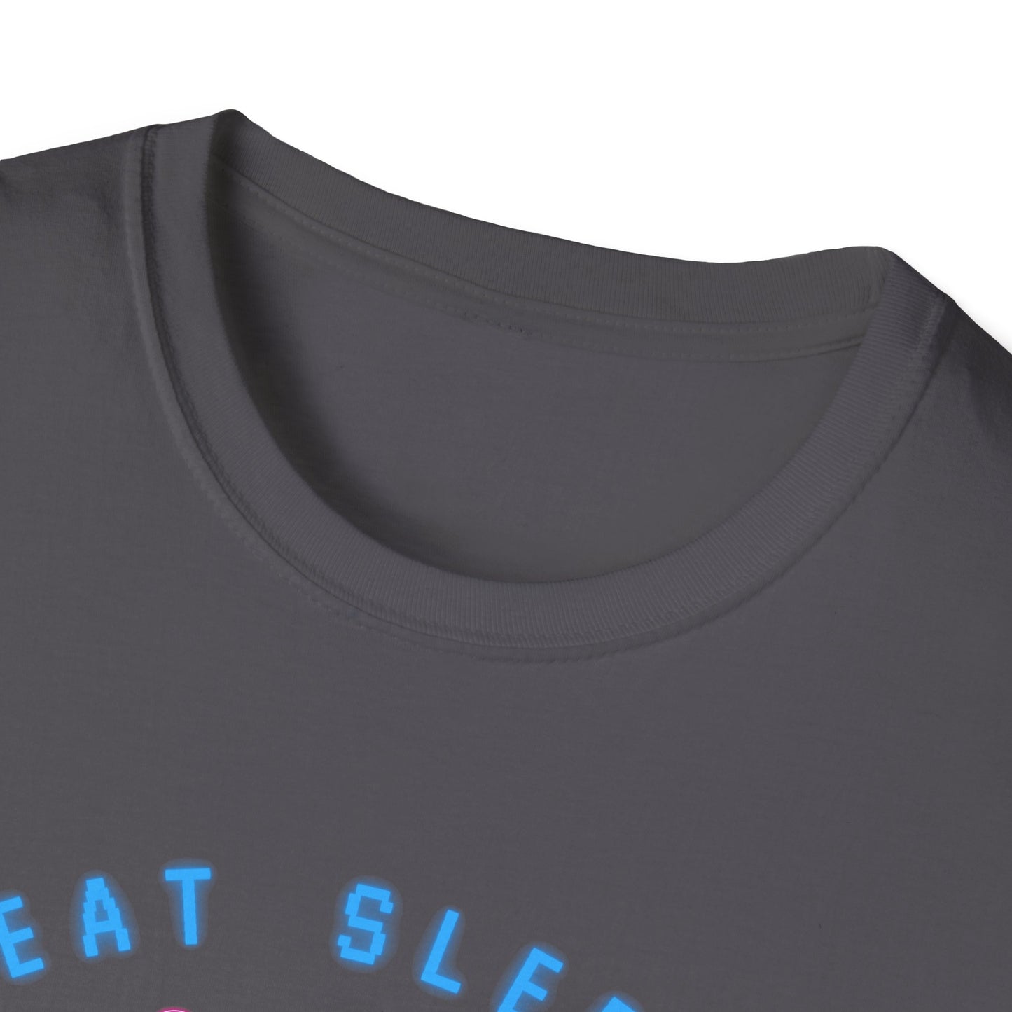 Eat Sleep Game Repeat Unisex Softstyle T-Shirt