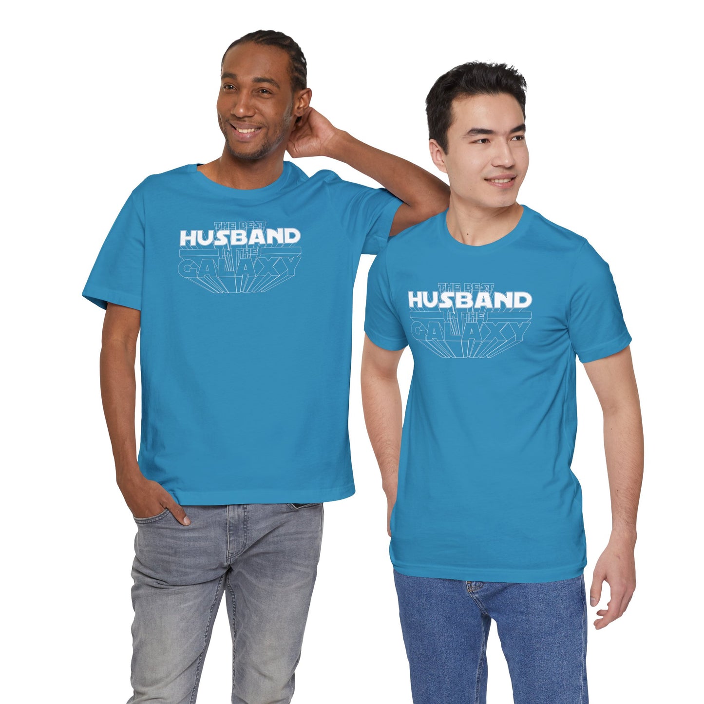 Best Husband In The Galaxy Men's Jersey Short Sleeve Tee