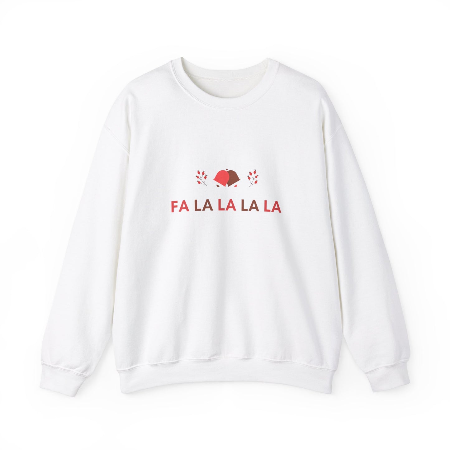 Unisex Heavy Blend Crewneck Sweatshirt Fa La La La La 🎶🔔🦌
