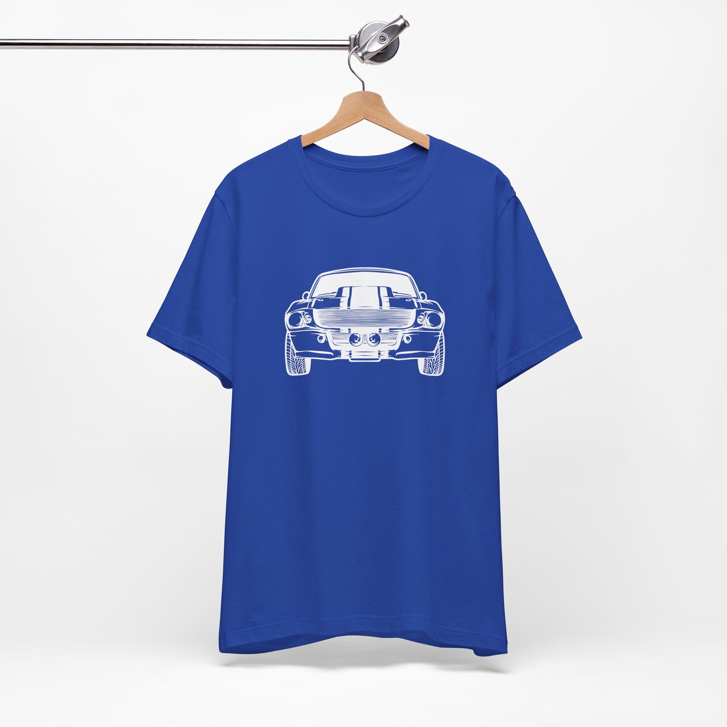 1967 Shelby Mustang GT500 Fastback Men's Jersey Short Sleeve Tee