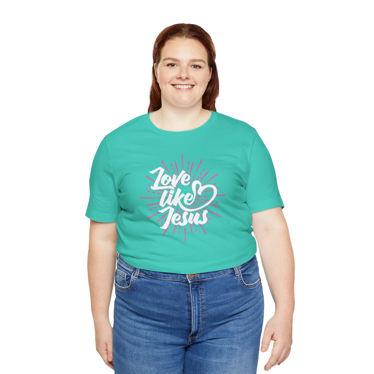 Love Like Jesus Unisex Jersey Short Sleeve Tee