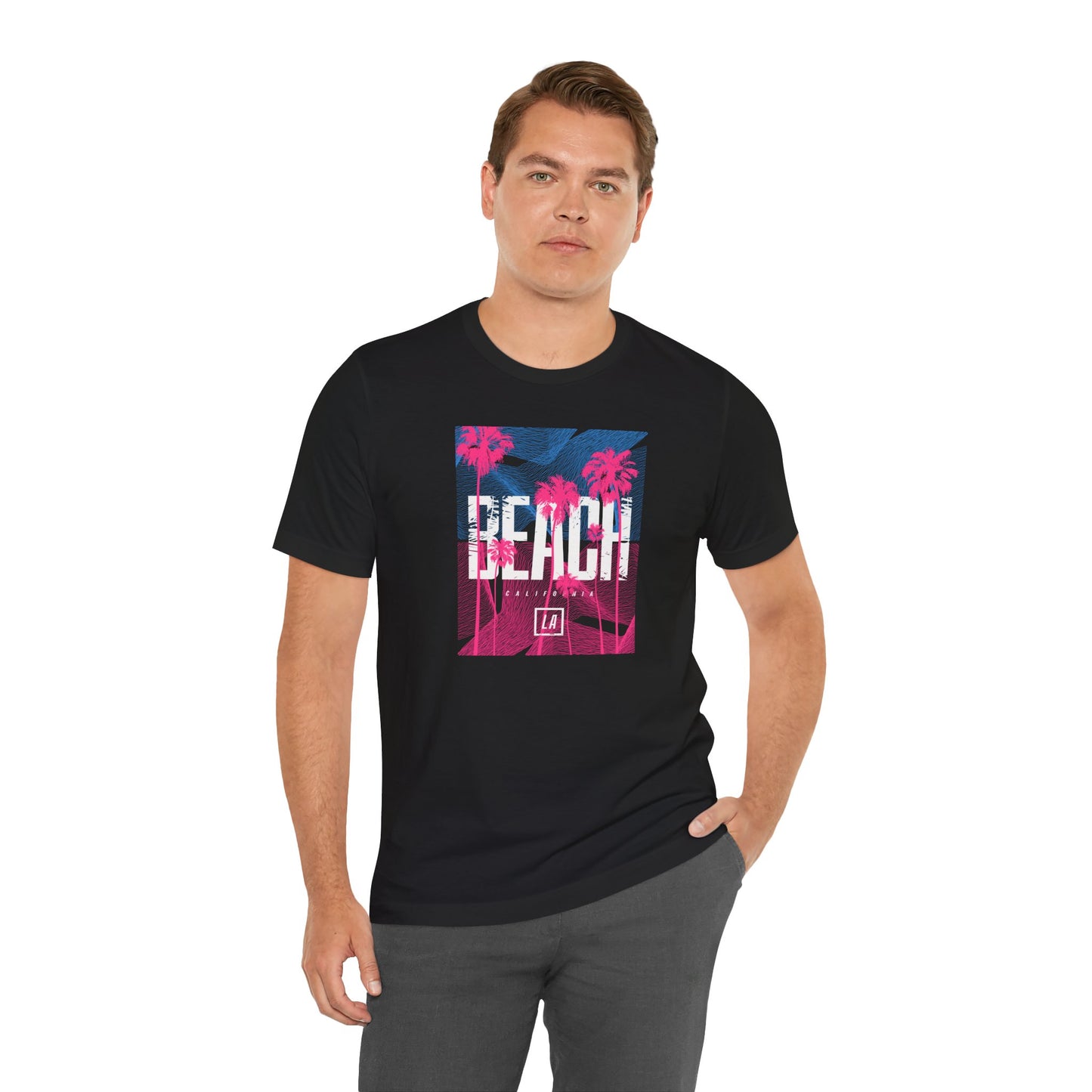 Beach California Unisex Jersey Short Sleeve Tee