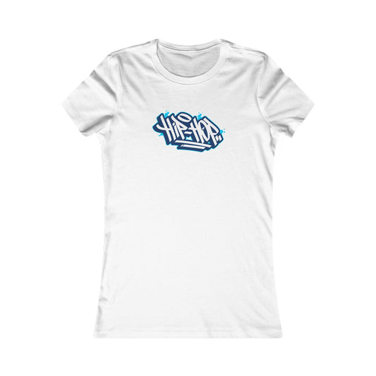 Hip Hop in Graffiti Style Font 🎤✨ Women's Favorite T-Shirt
