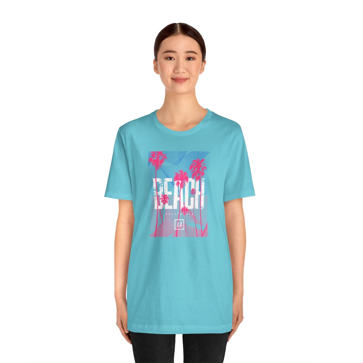 Beach California Unisex Jersey Short Sleeve Tee