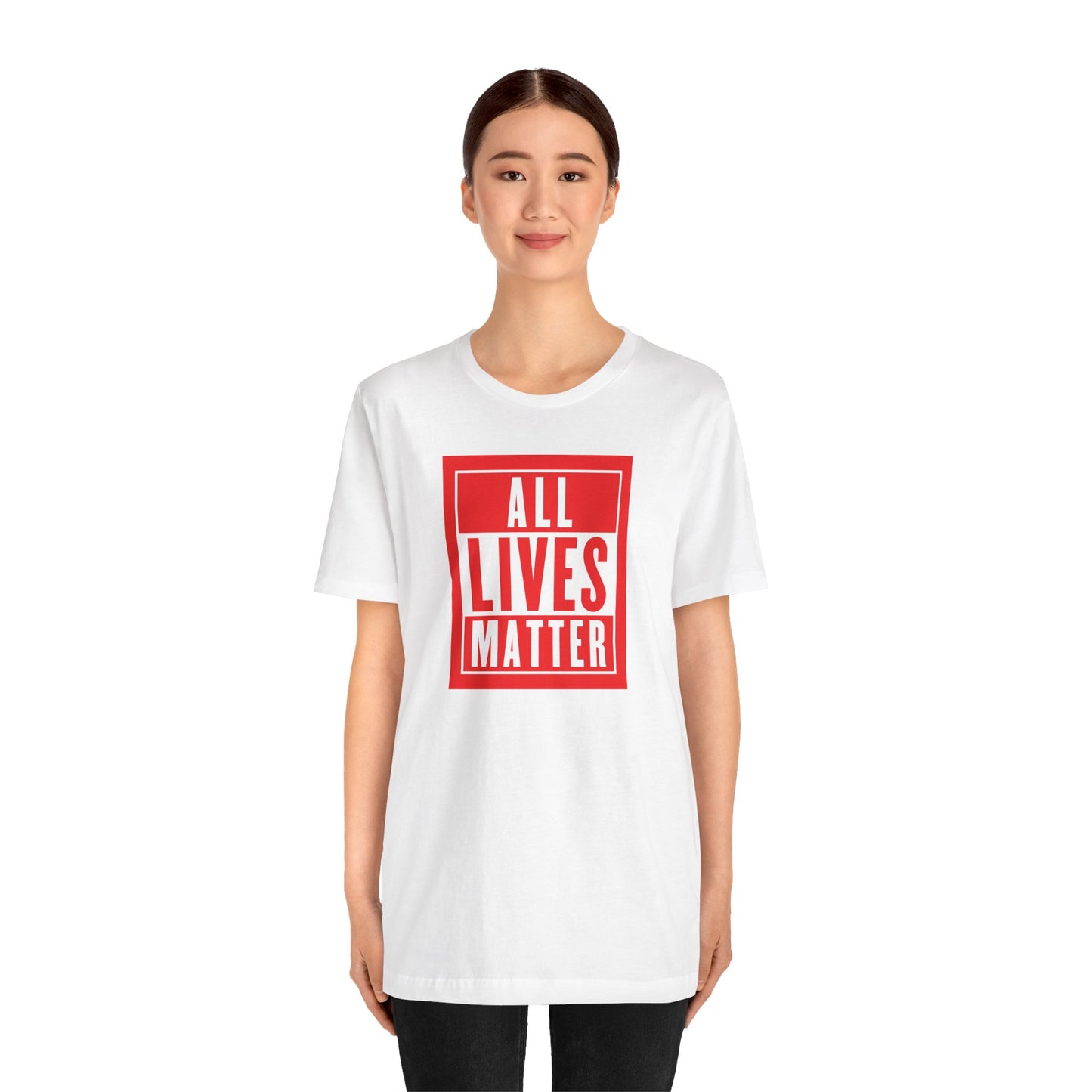 All Lives Matter ✊🏽🖤 Unisex Jersey Short Sleeve Tee