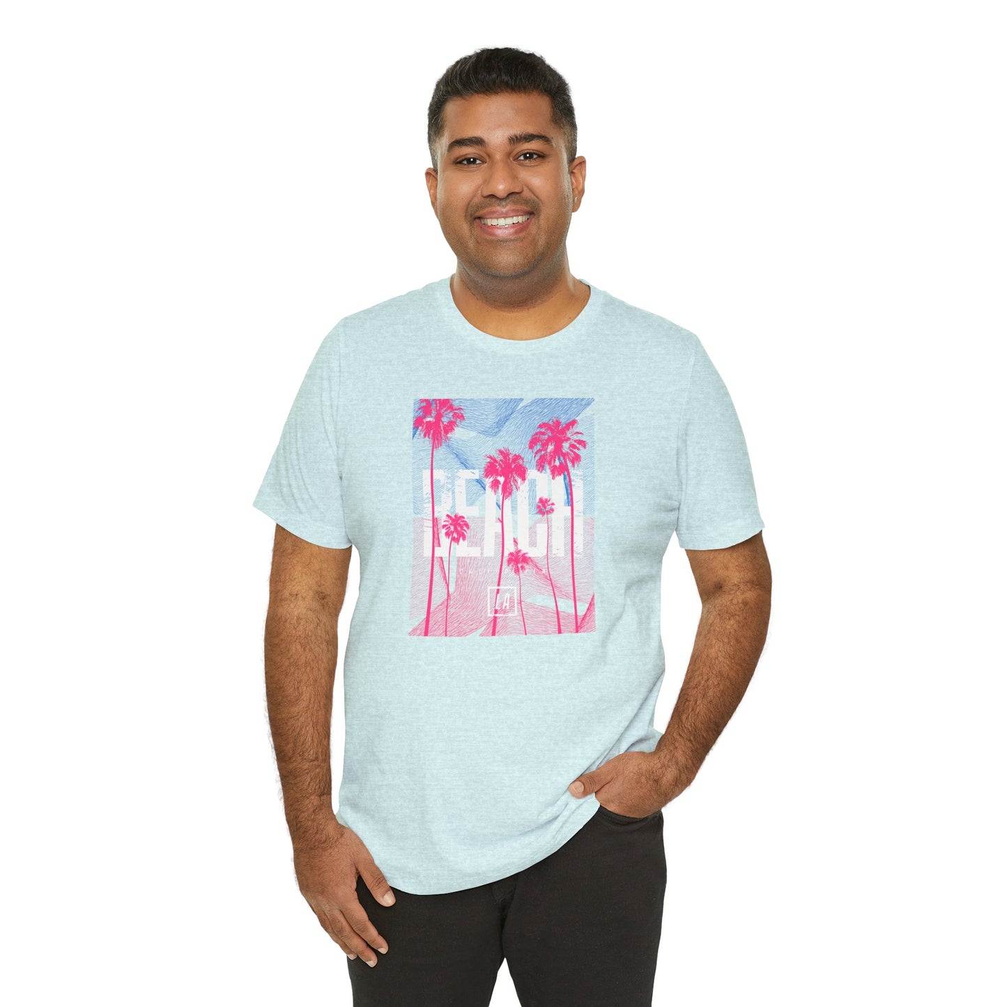 Beach California Unisex Jersey Short Sleeve Tee