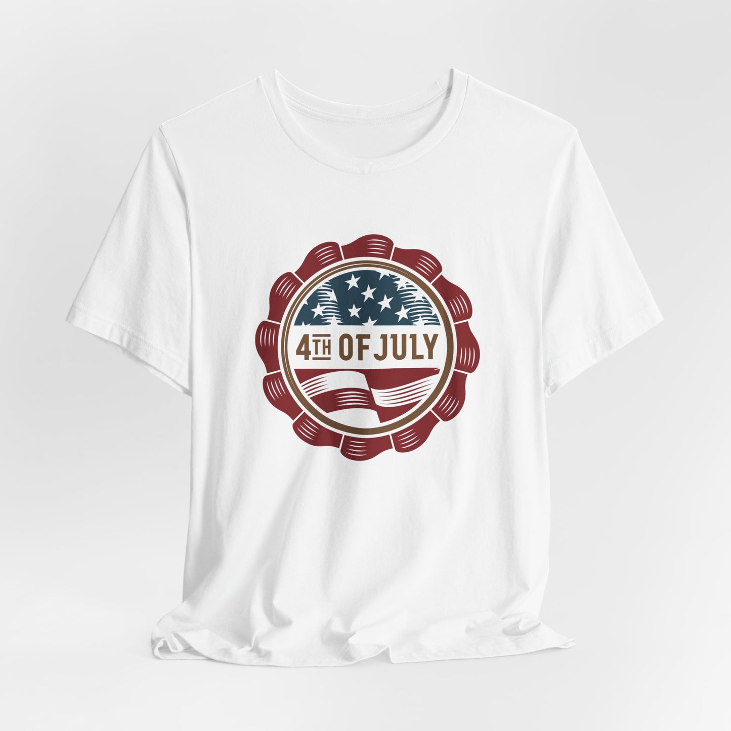 4th of July Unisex Jersey Short Sleeve Tee