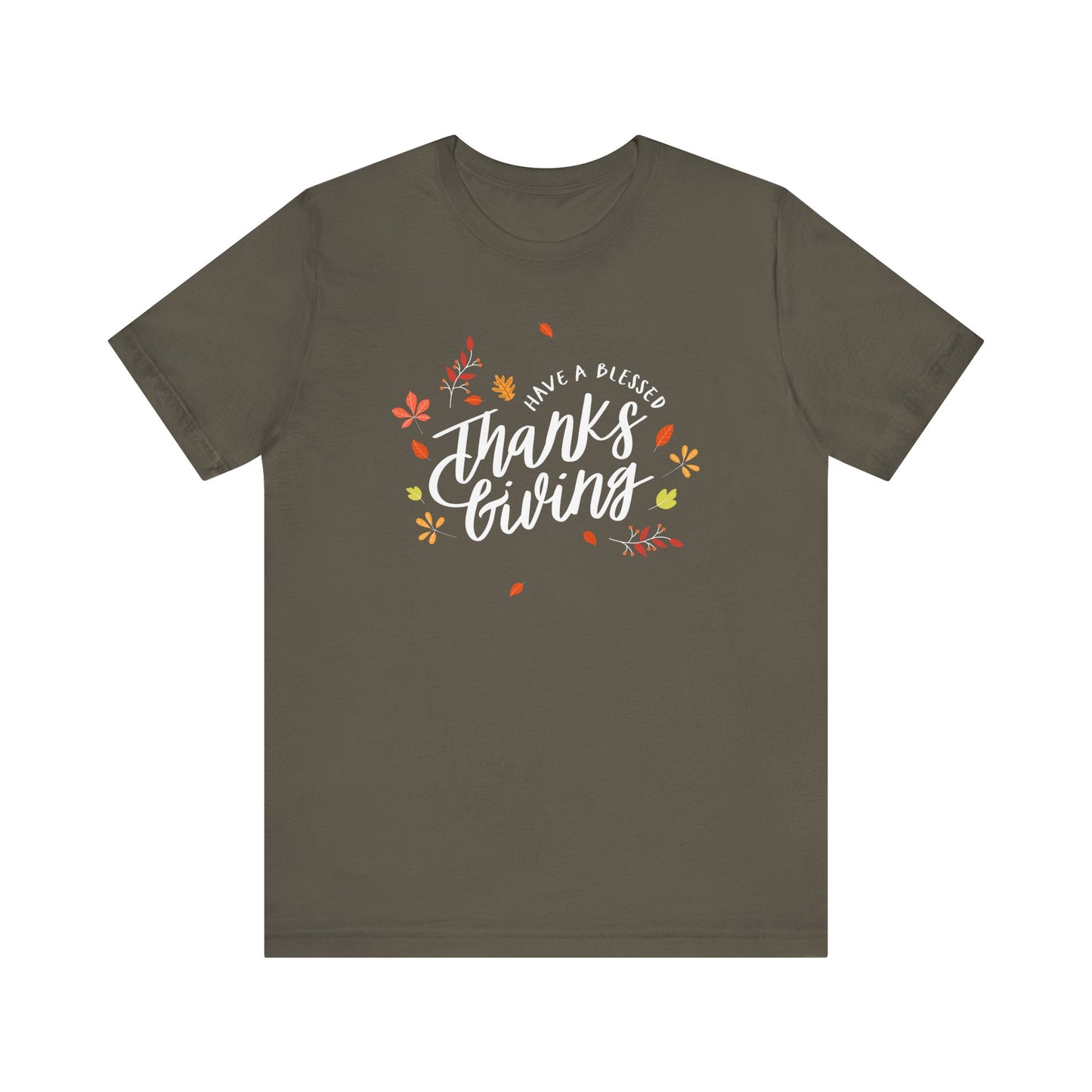 Have A Blessed Thanksgiving Unisex Jersey Short Sleeve Tee