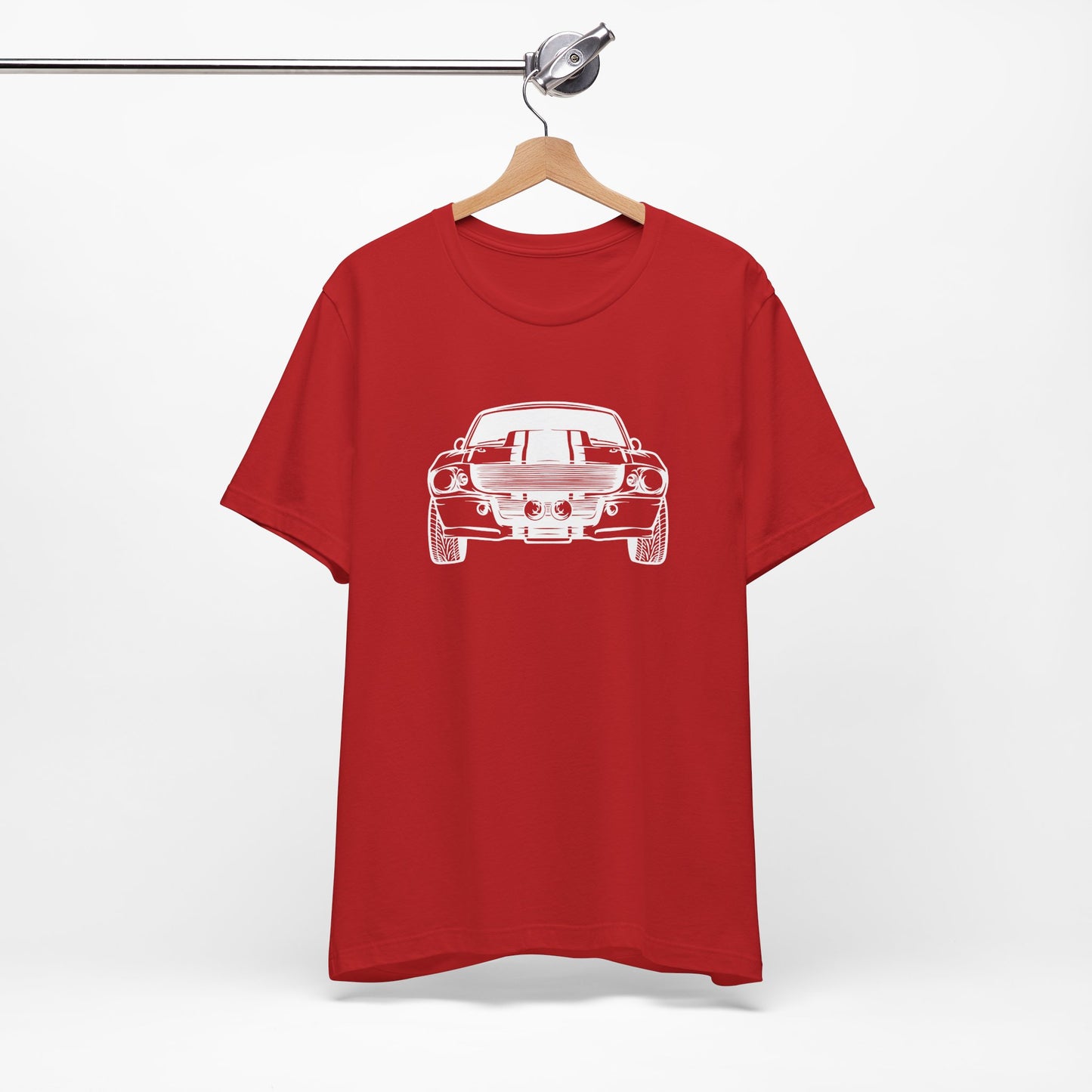 1967 Shelby Mustang GT500 Fastback Men's Jersey Short Sleeve Tee