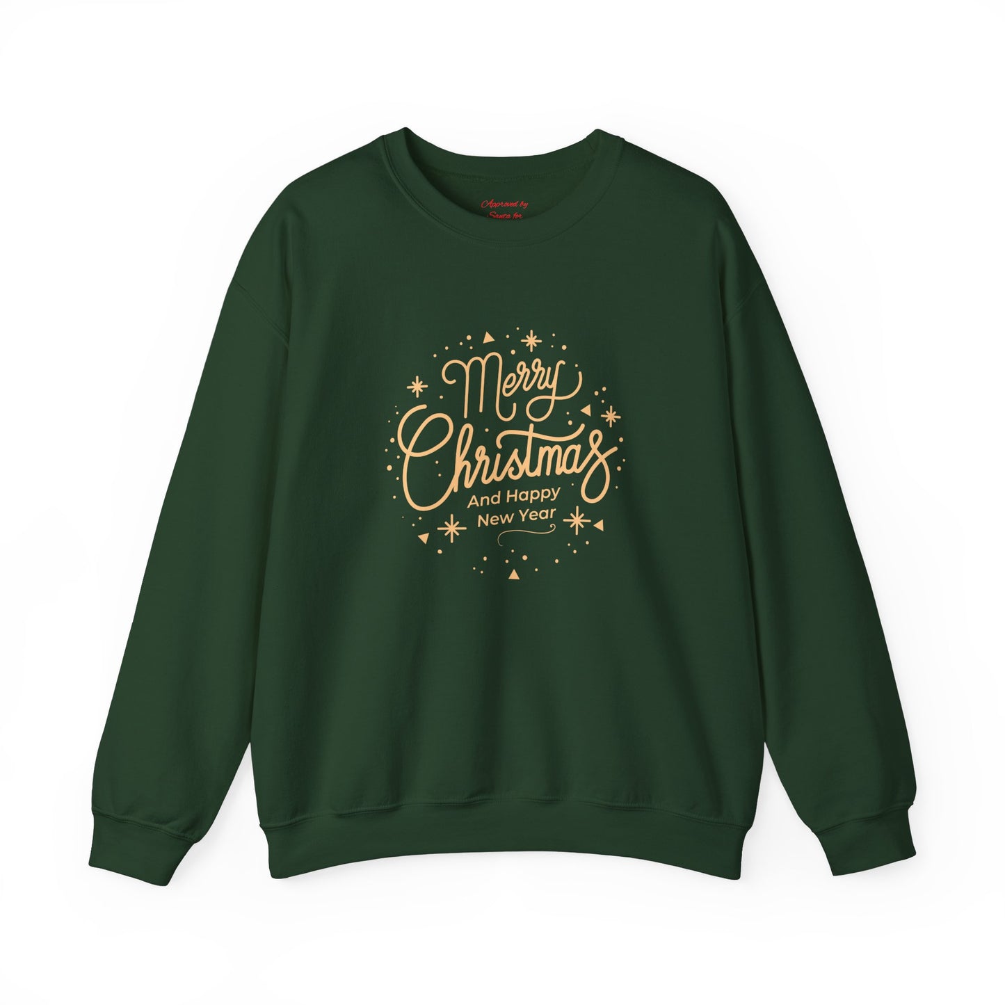 Unisex Heavy Blend Crewneck Sweatshirt Merry Christmas & Happy New Year 🎄✨❄️