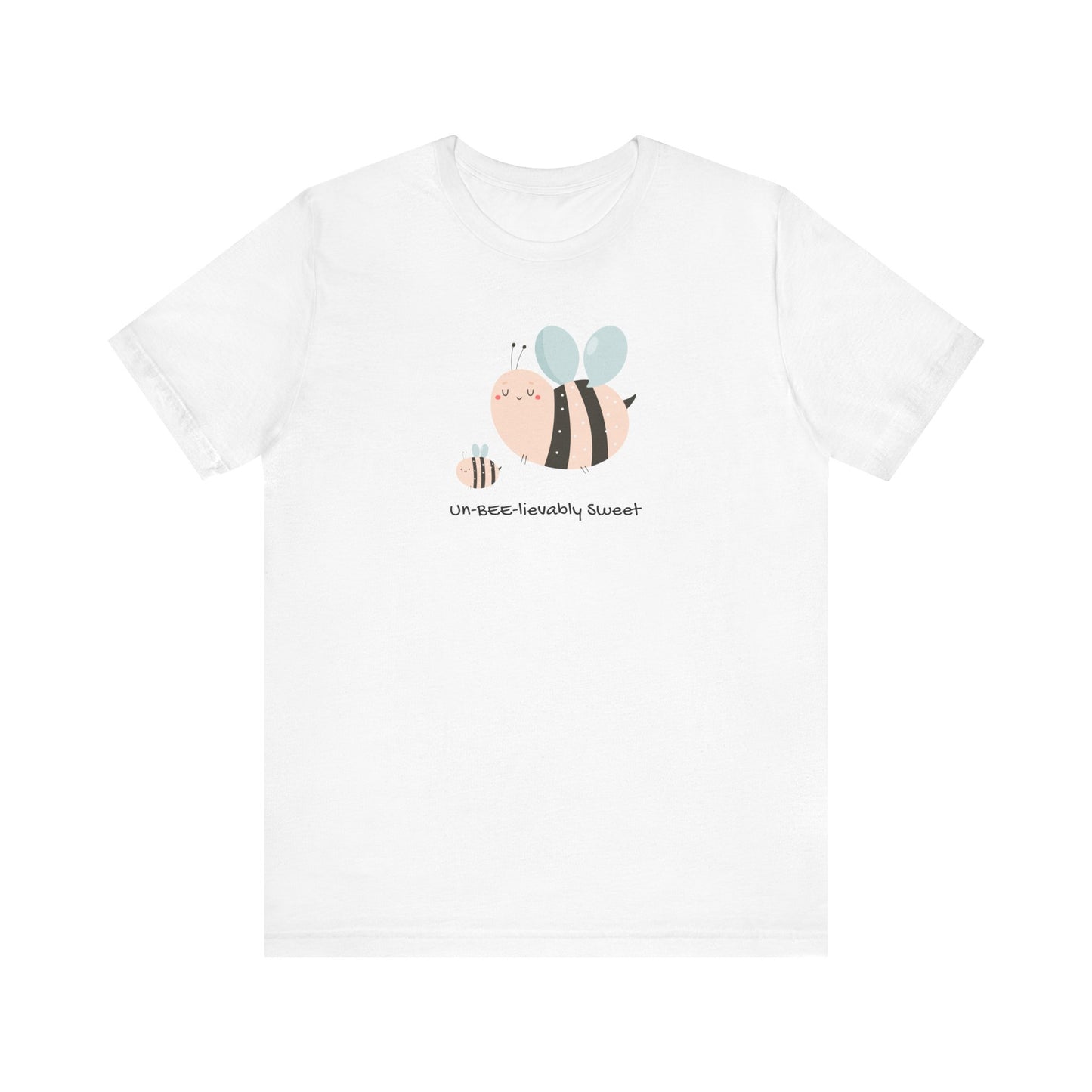 Adorable Bees Un-BEE-lievably SweetUnisex Jersey Short Sleeve Tee