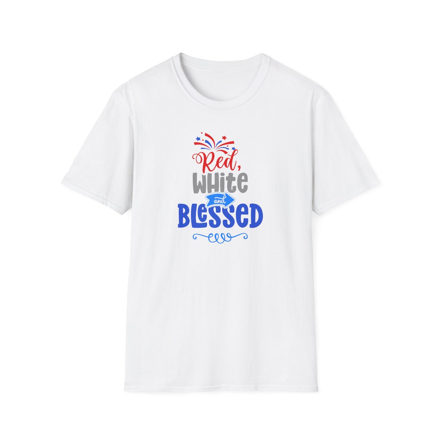Patriotic Blessings Unisex Softstyle T-Shirt
