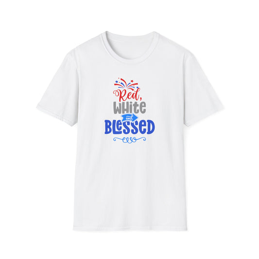 Patriotic Blessings Unisex Softstyle T-Shirt