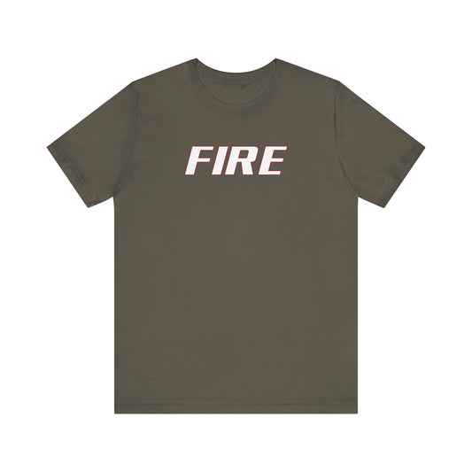 Unisex Jersey Short Sleeve Tee FIRE Up Your Style