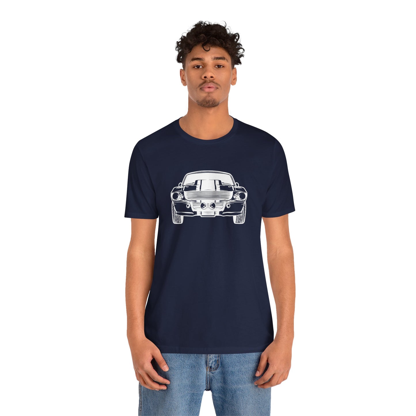 1967 Shelby Mustang GT500 Fastback Men's Jersey Short Sleeve Tee