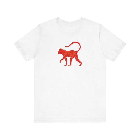 Unisex Jersey Short Sleeve Tee Chinese Zodiac Year of the Monkey