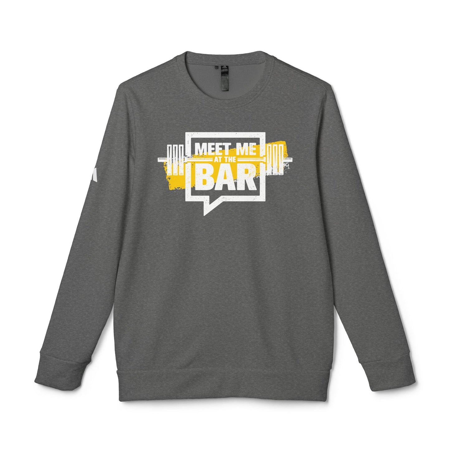 Meet Me At The Bar Adidas Unisex Cozy Fleece Sweatshirt