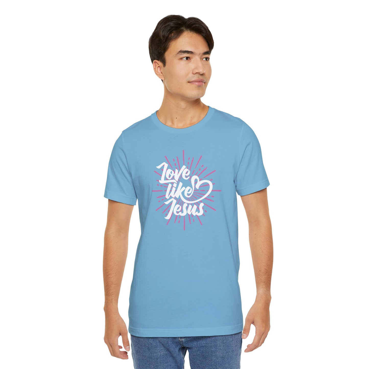 Love Like Jesus Unisex Jersey Short Sleeve Tee