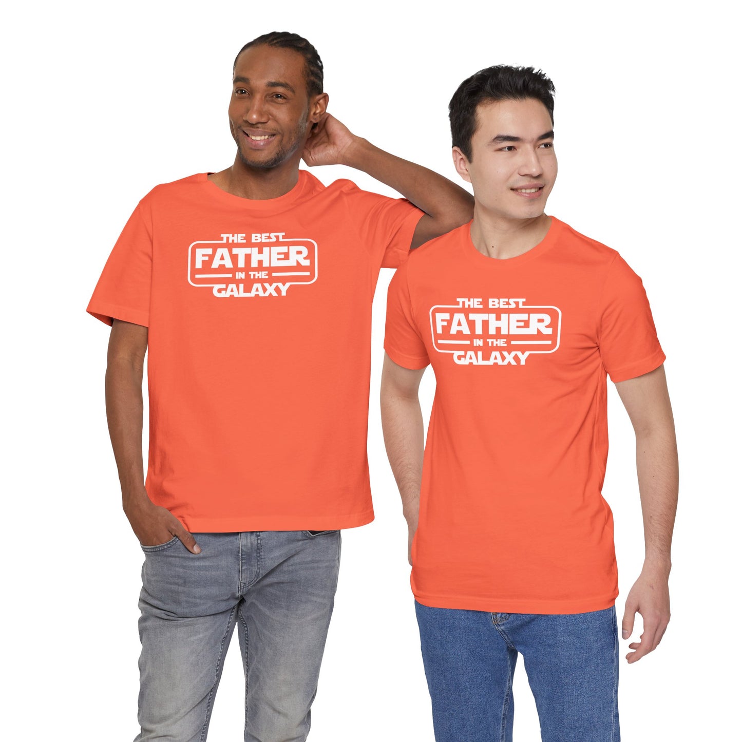 Best Father In The Galaxy Men's Jersey Short Sleeve Tee