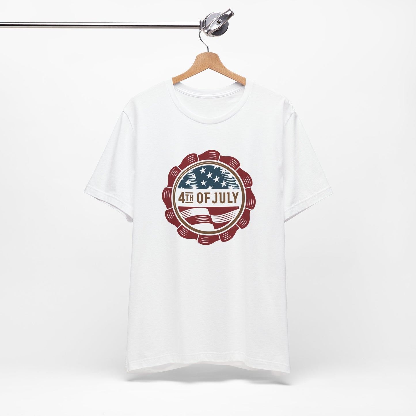 4th of July Unisex Jersey Short Sleeve Tee