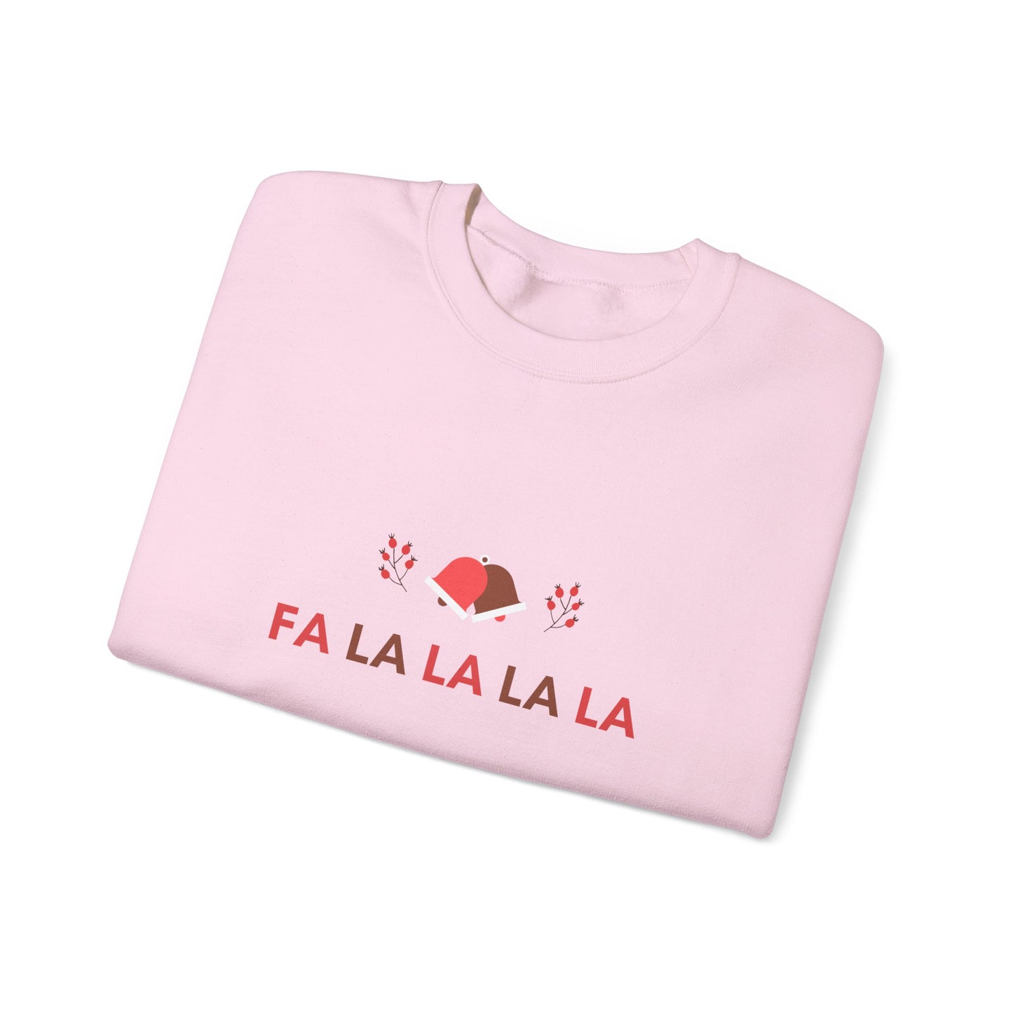 Unisex Heavy Blend Crewneck Sweatshirt Fa La La La La 🎶🔔🦌