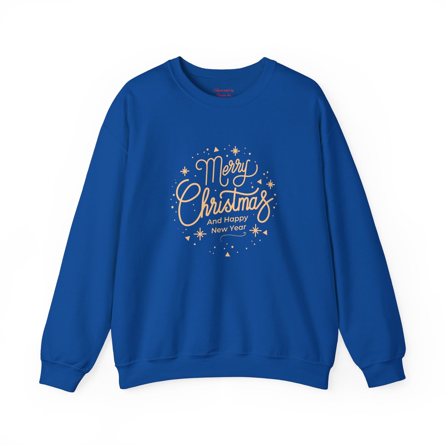 Unisex Heavy Blend Crewneck Sweatshirt Merry Christmas & Happy New Year 🎄✨❄️