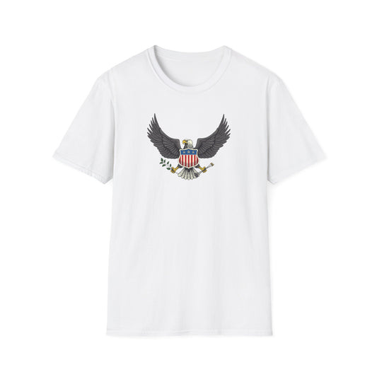 Patriotic Eagle Unisex Softstyle T-Shirt