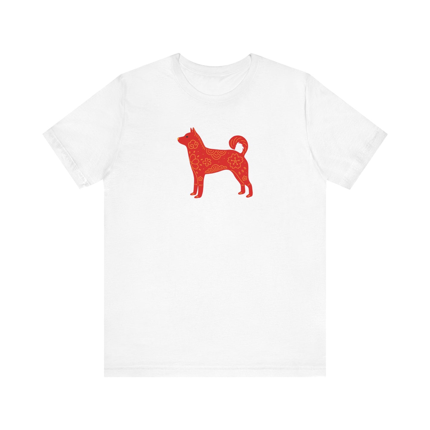 Unisex Jersey Short Sleeve Tee Pawsitively Adorable Year of the Dog