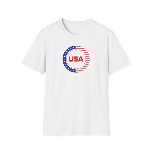 Patriotic Shield Unisex Softstyle T-Shirt