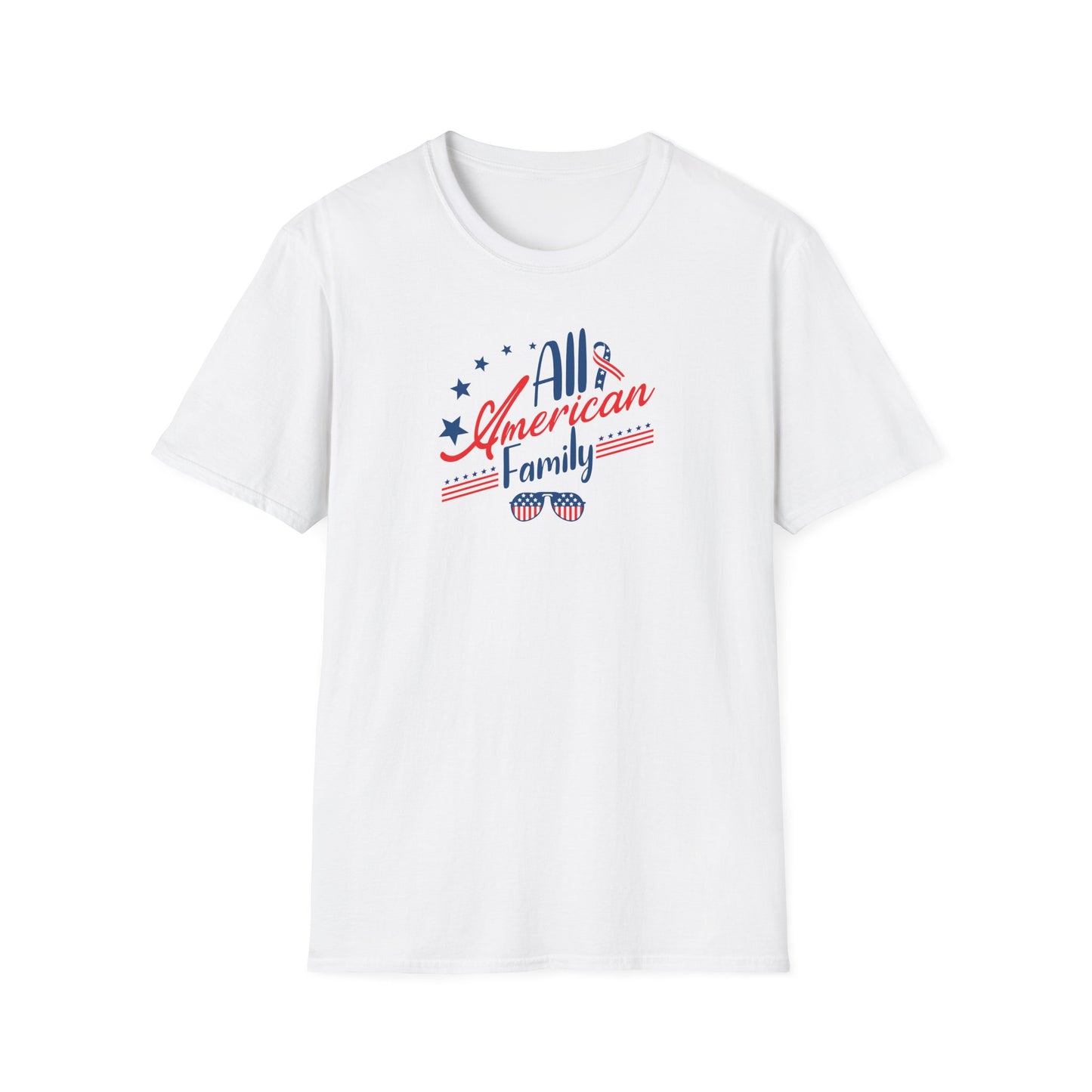 All American Family Unisex Softstyle T-Shirt