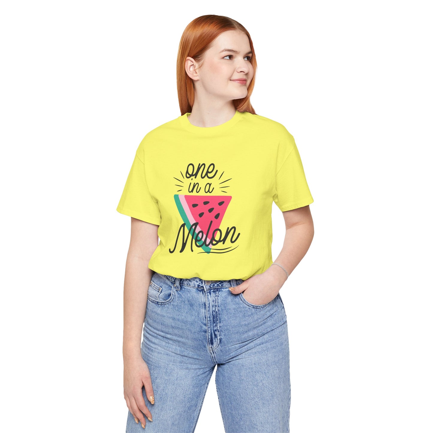 One In A Melon Unisex Jersey Short Sleeve Tee Soft Cotton