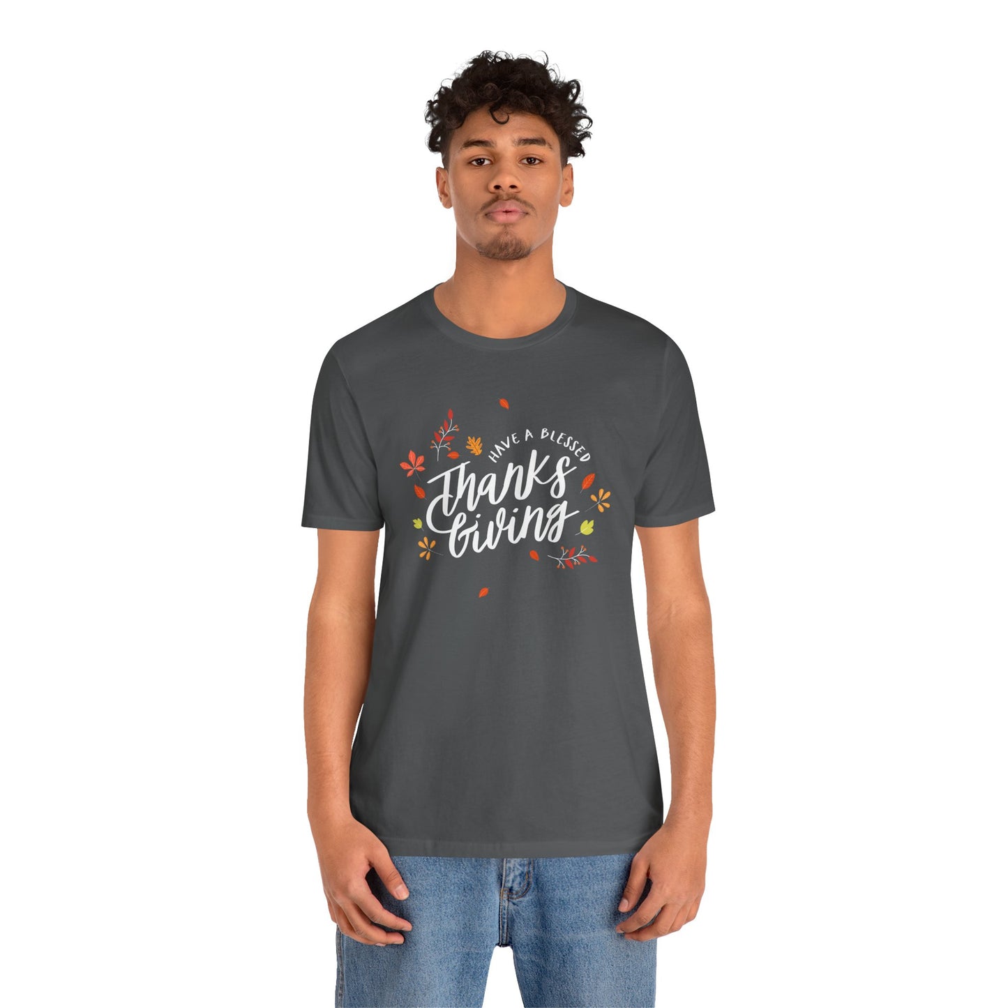 Have A Blessed Thanksgiving Unisex Jersey Short Sleeve Tee