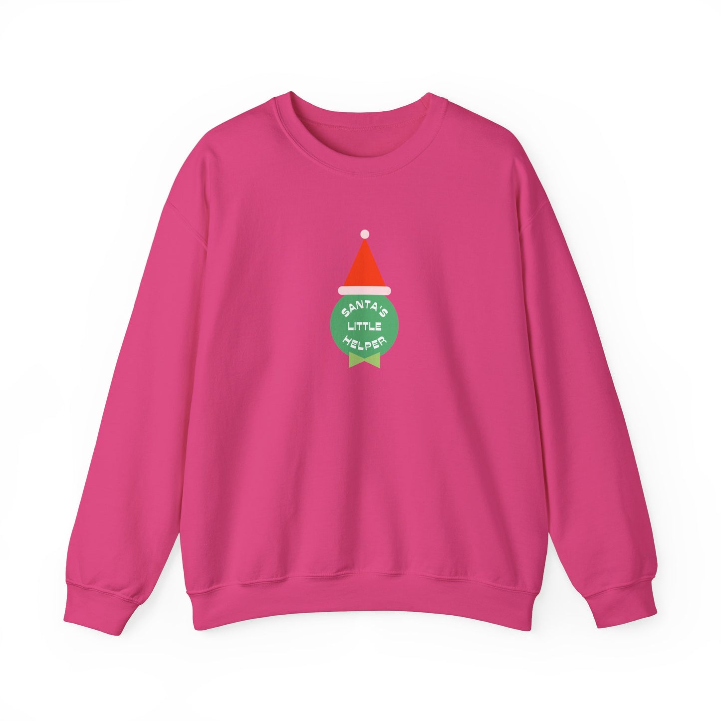 Unisex Heavy Blend Crewneck Sweatshirt Santa's Little Helper 🎅🎁✨