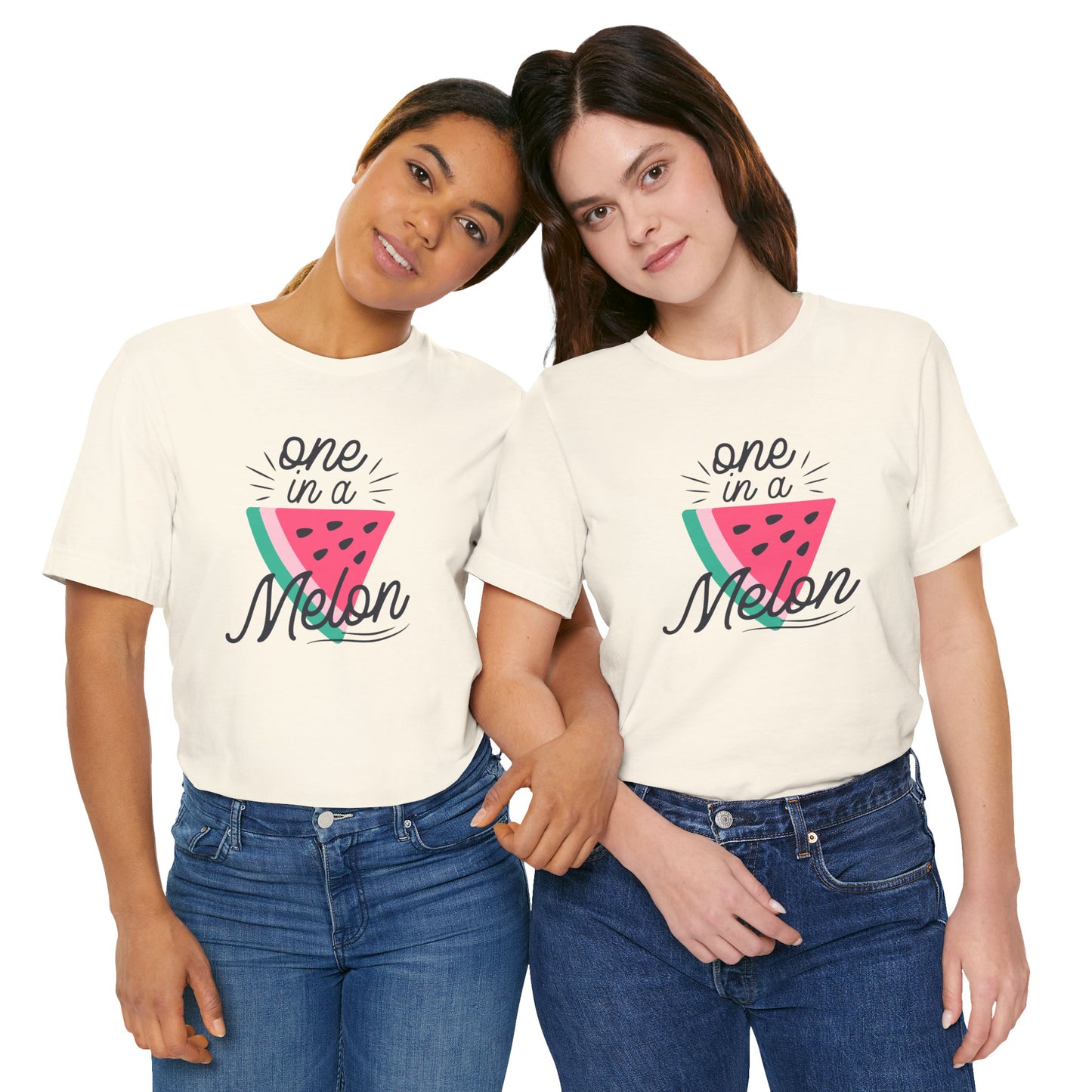 One In A Melon Unisex Jersey Short Sleeve Tee Soft Cotton