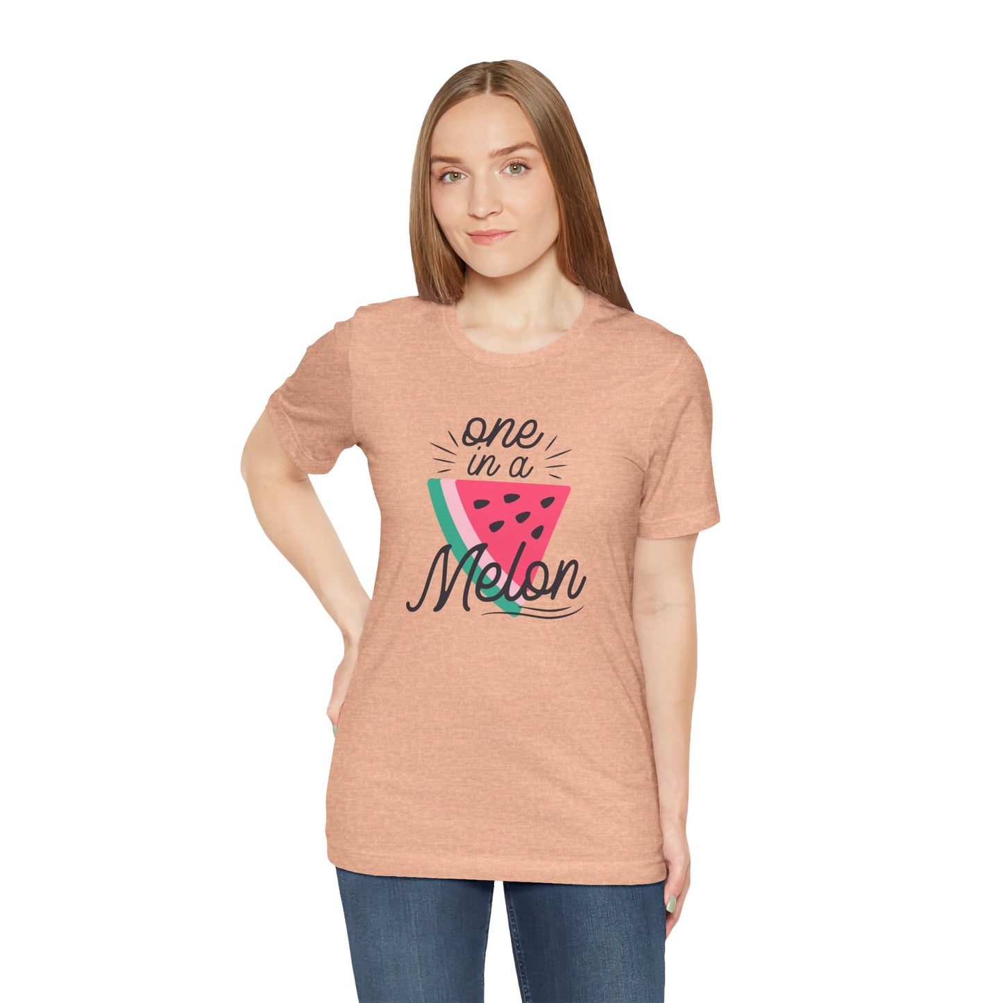 One In A Melon Unisex Jersey Short Sleeve Tee Soft Cotton