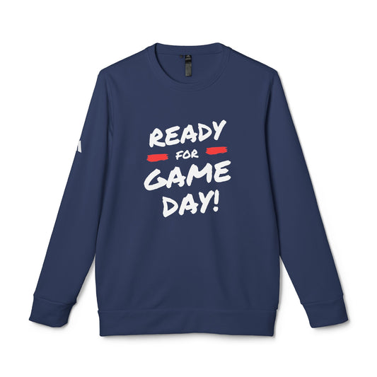 Ready For Game Day Adidas Unisex Cozy Fleece Sweatshirt