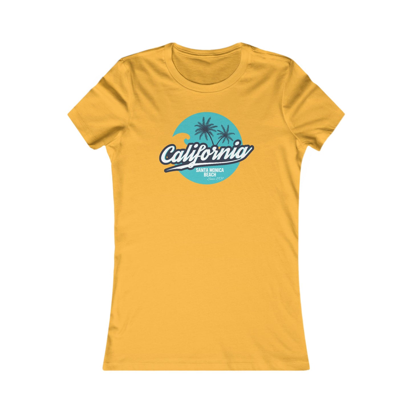 California Santa Monica Beach Women's Favorite T-Shirt