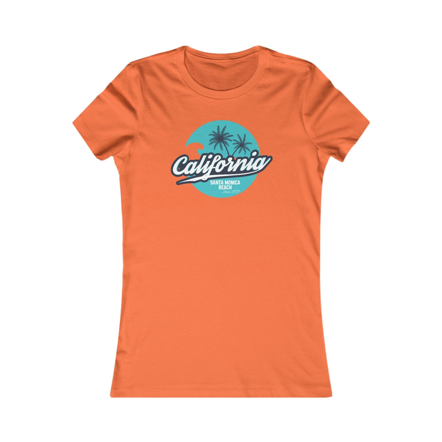 California Santa Monica Beach Women's Favorite T-Shirt