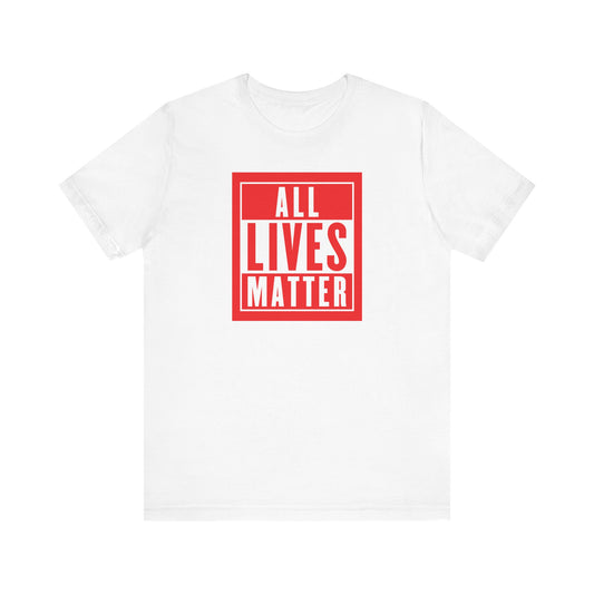 All Lives Matter ✊🏽🖤 Unisex Jersey Short Sleeve Tee