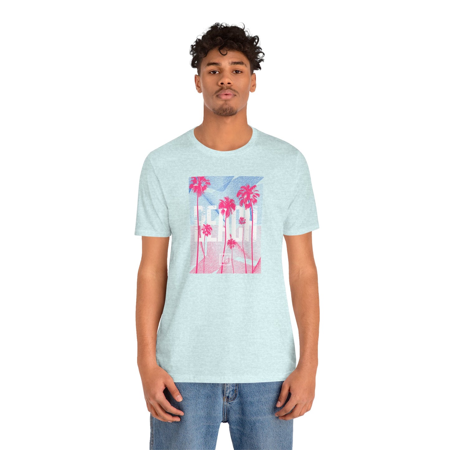 Beach California Unisex Jersey Short Sleeve Tee