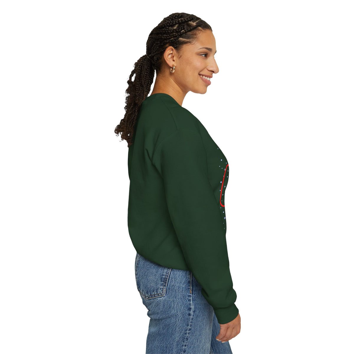 Merry Christmas Snowflakes ❄️🎄✨ Unisex Heavy Blend Crewneck Sweatshirt