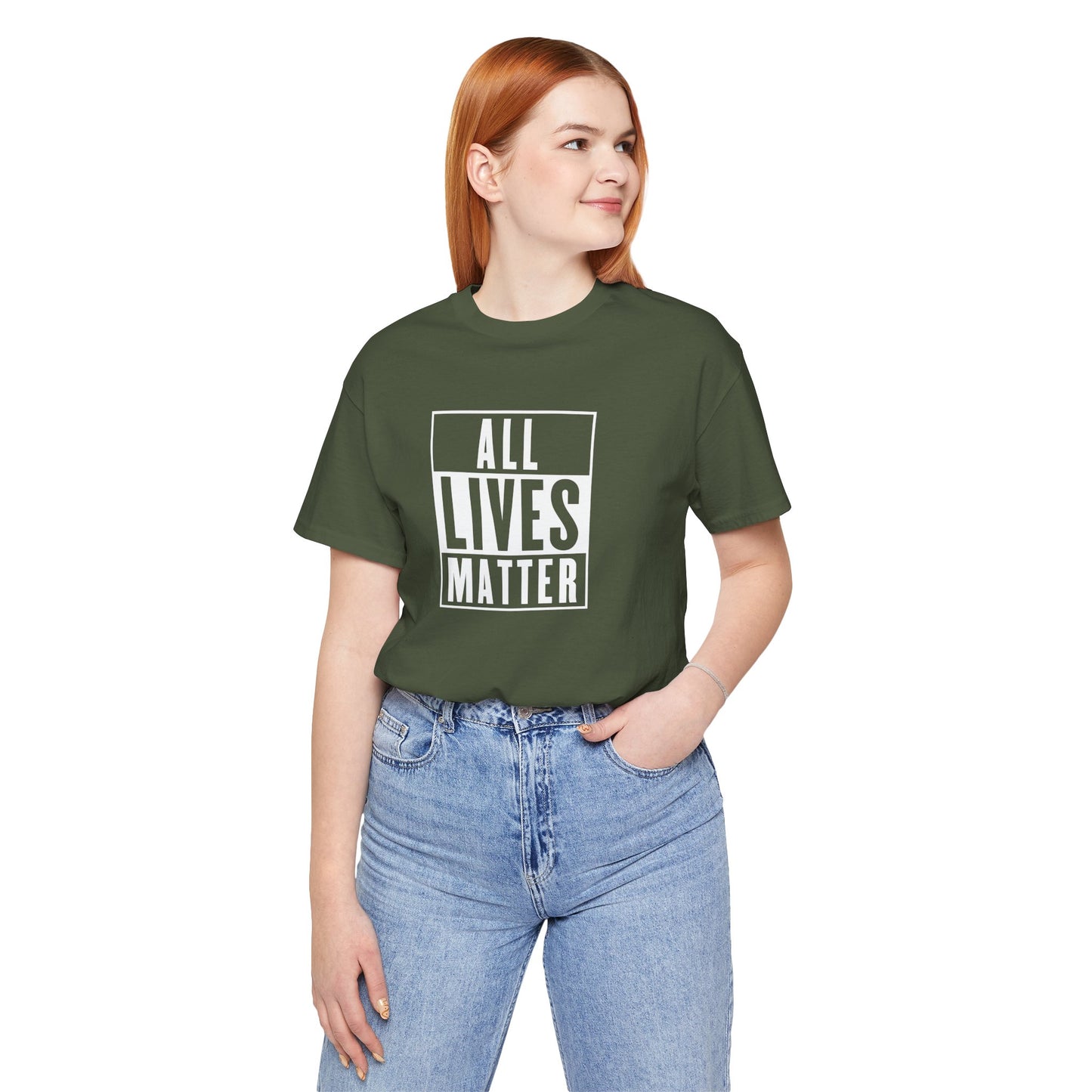 All Lives Matter ✊🏽🖤 Unisex Jersey Short Sleeve Tee
